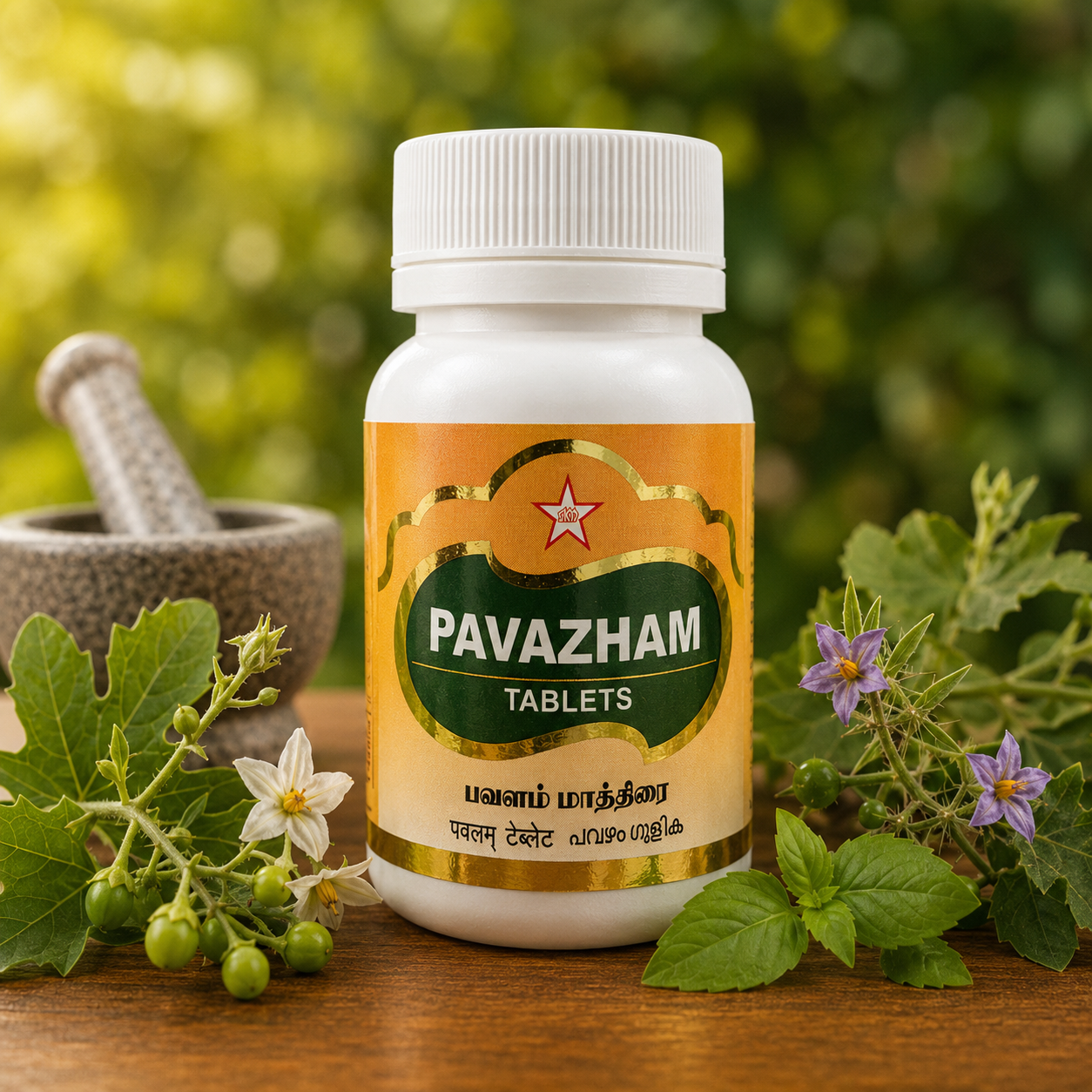 pavazham tablet 500mg 100nos